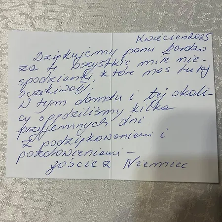 Nyaraló Dom Przy Lesie Na Warmii Woryty